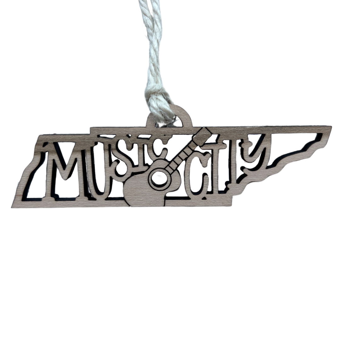 Music City Tennessee Ornament