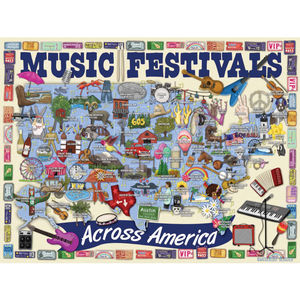 Music Festivals Across America Puzzle