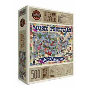 Music Festivals Across America Puzzle