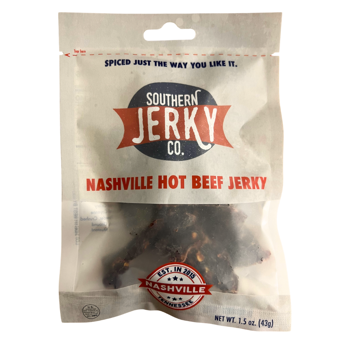 Nashville Hot Beef Jerky.