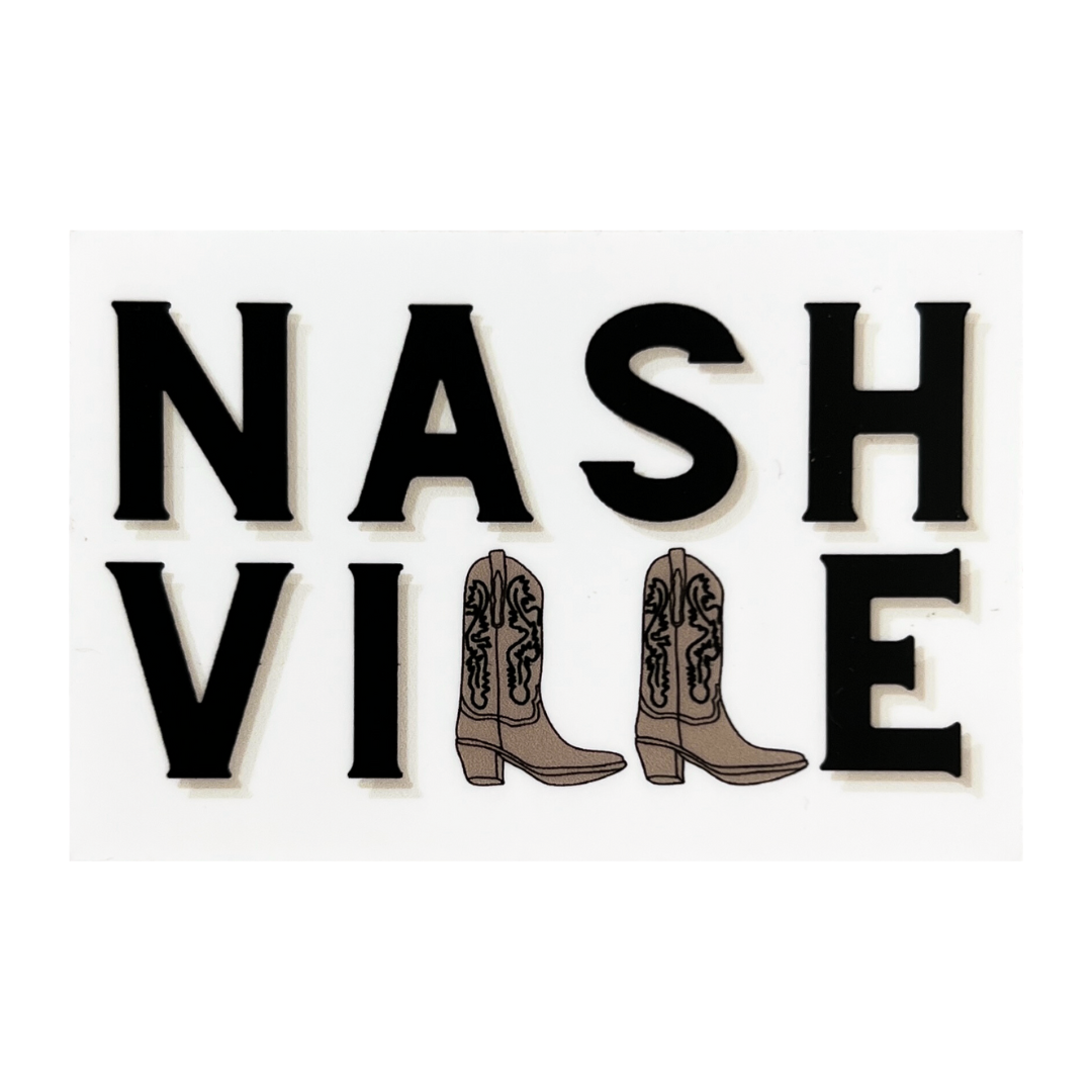 Nashville Boots Sticker