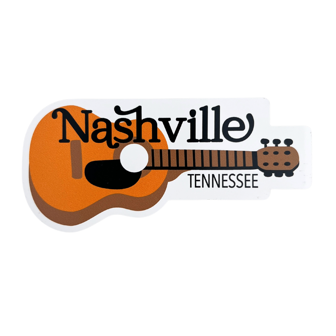 Nashville Guitar Magnet