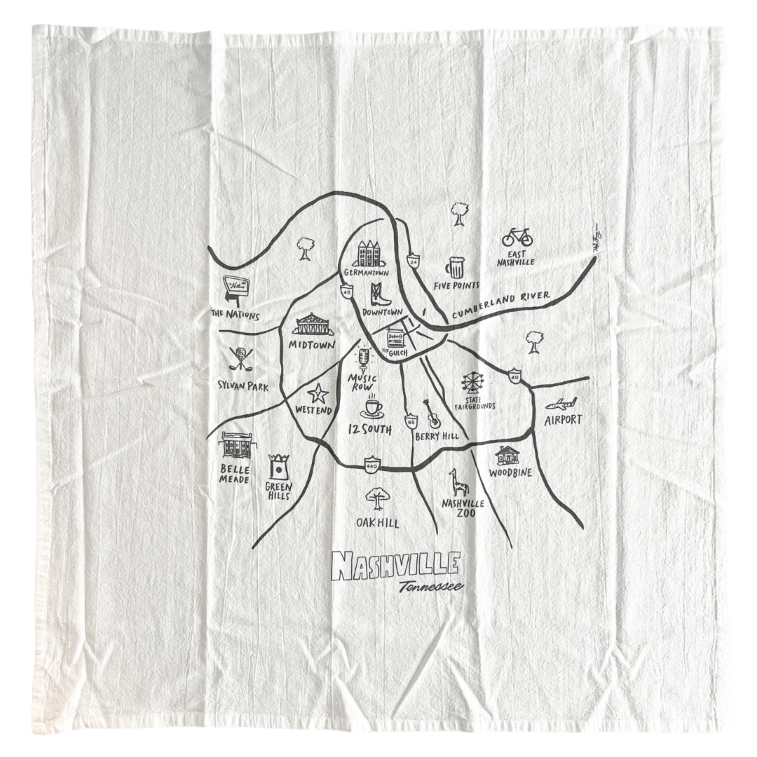 Printable Map Downtown Nashville Printable Map Downtown Nashville