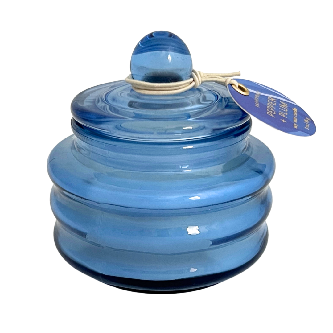 Pepper & Plum beam 3 oz candle. From Paddywax. Poured in Nashville, Tennessee.