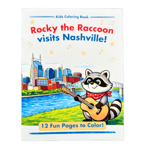 12 page children's coloring book.
