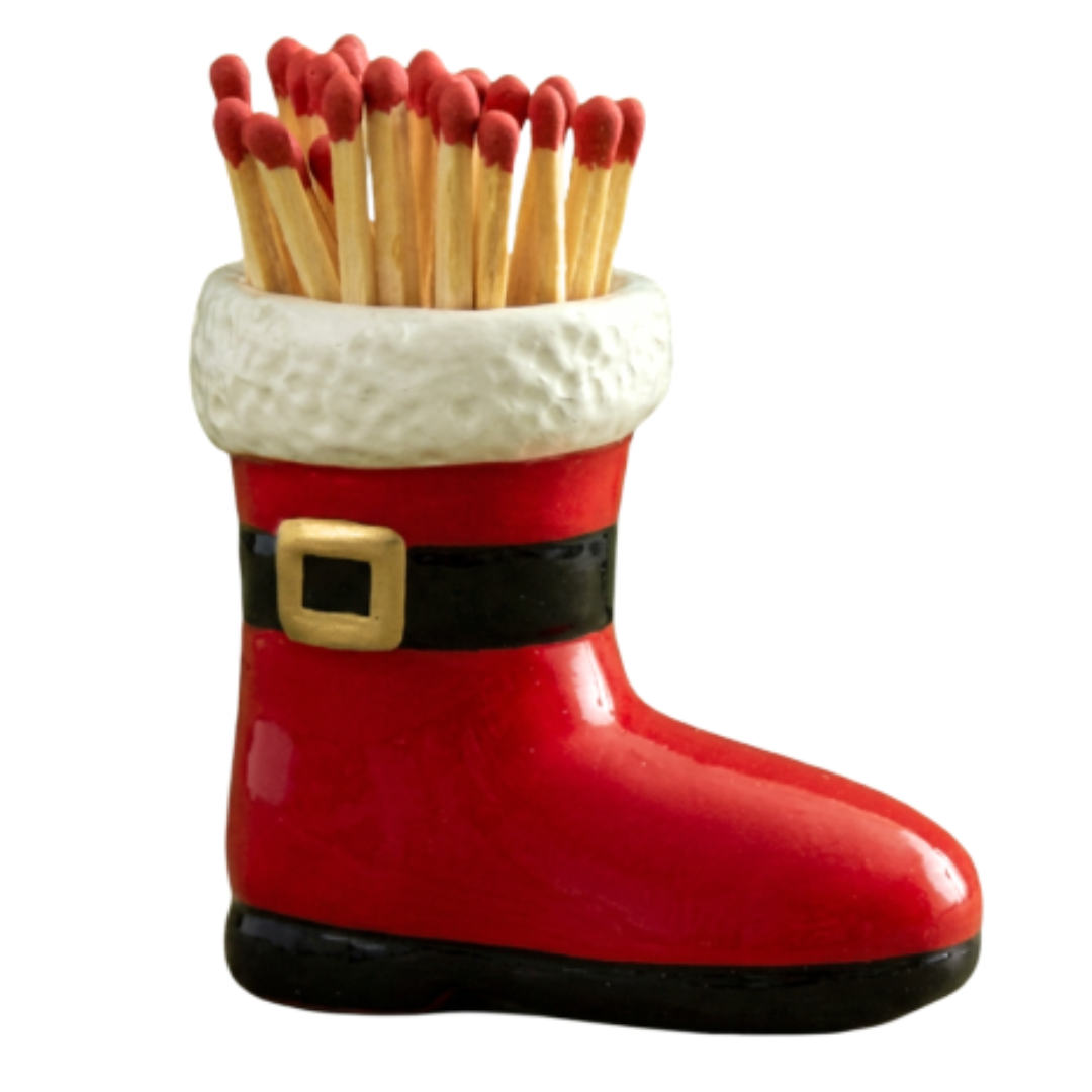 boot vessel with 25 matches. 
