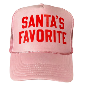 Santa's Favorite Trucker Hat
