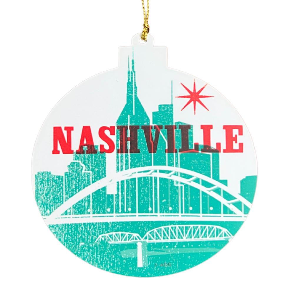 Nashville Skyline Ornament