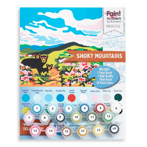 paint by number kit.