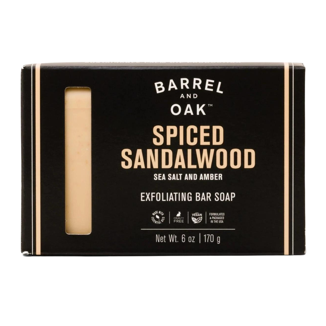 Spiced Sandalwood Exfoliating Bar Soap
