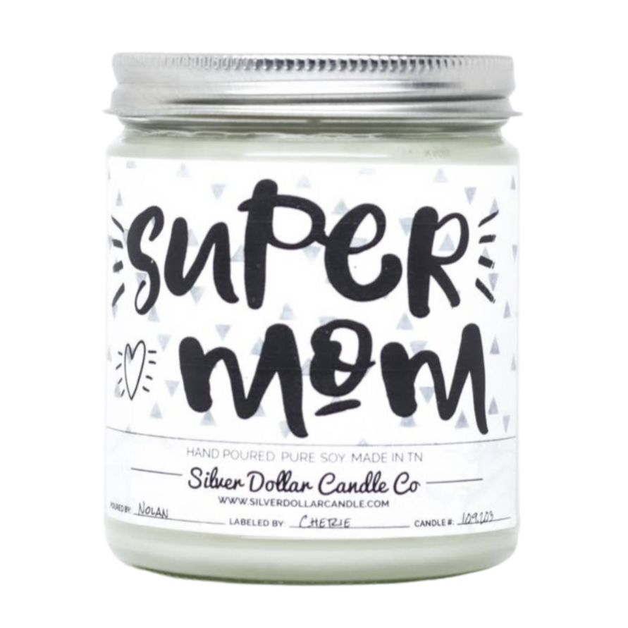 Super Mom Lavender and Vanilla Candle