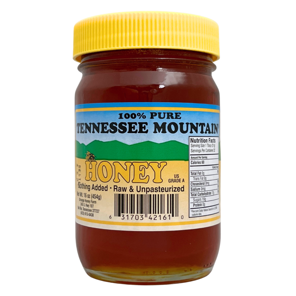 Raw Tennessee Mountain Honey