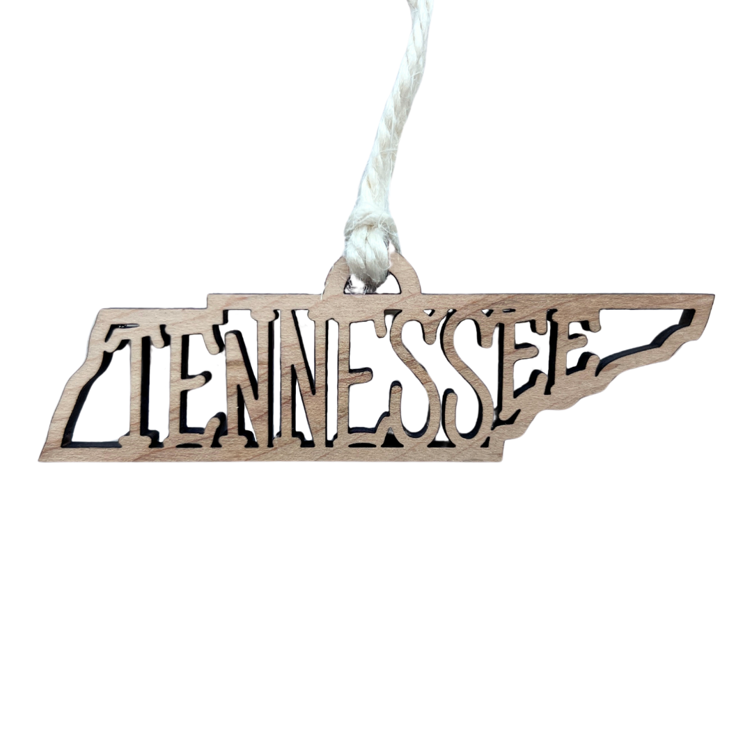 Tennessee Wood Ornament