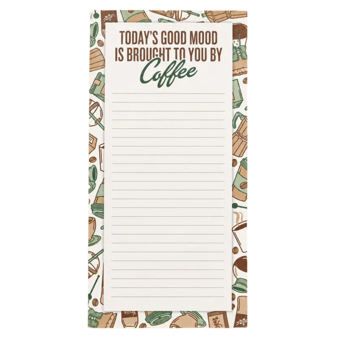 50 page notepad. 