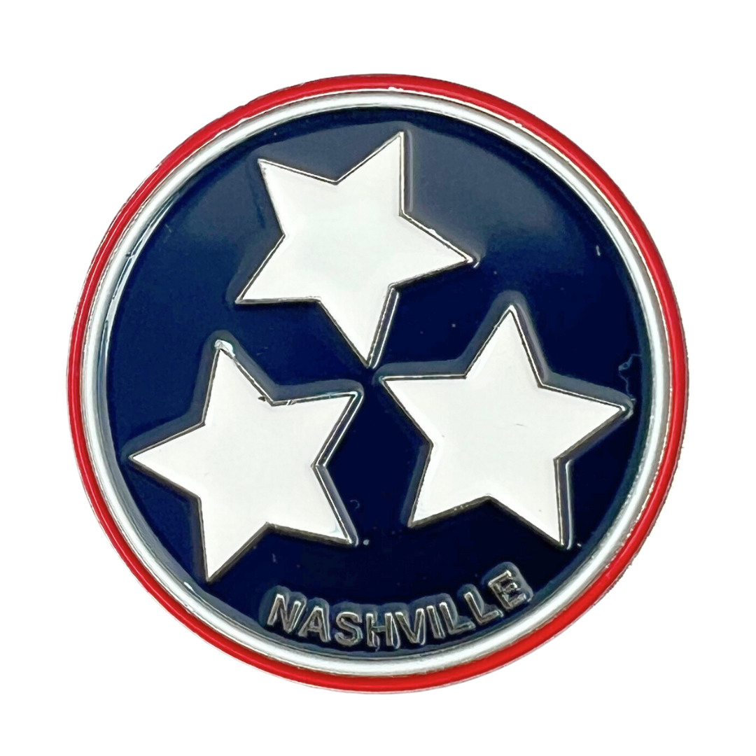 Tristar Enamel Pin