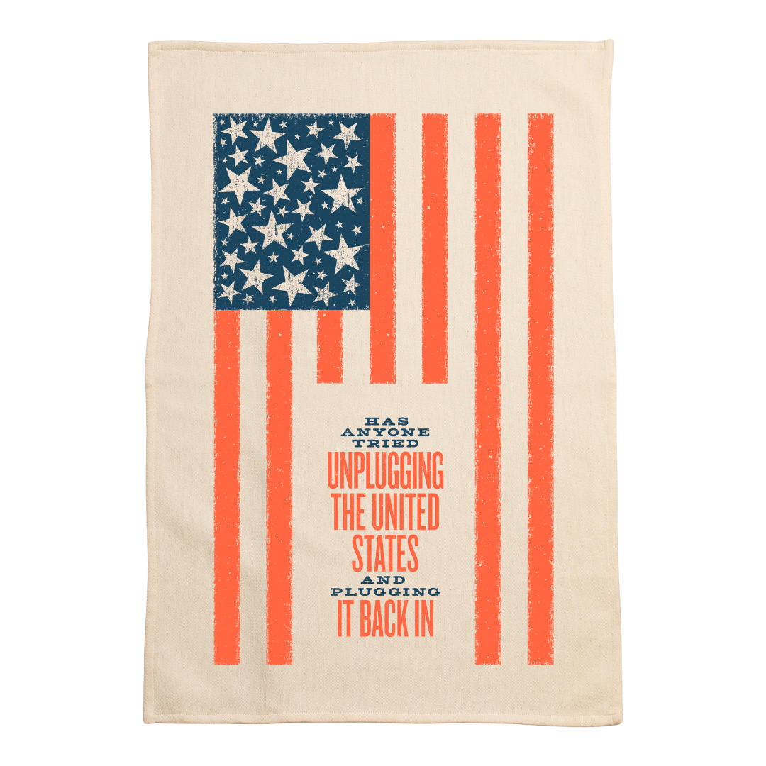 Has Anyone Tried Unplugging the United States Kitchen Towel