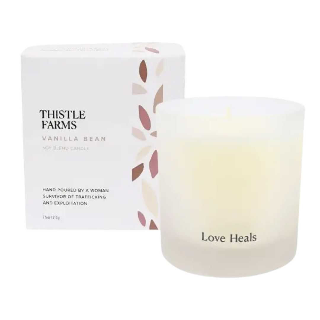7.5 oz 100% soy wax candle. 