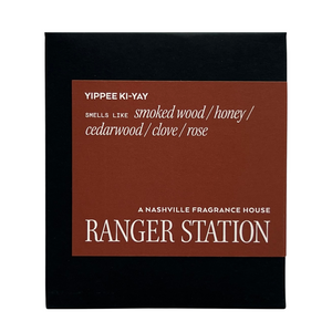 Ranger Station Yippee Ki-Yay Candle