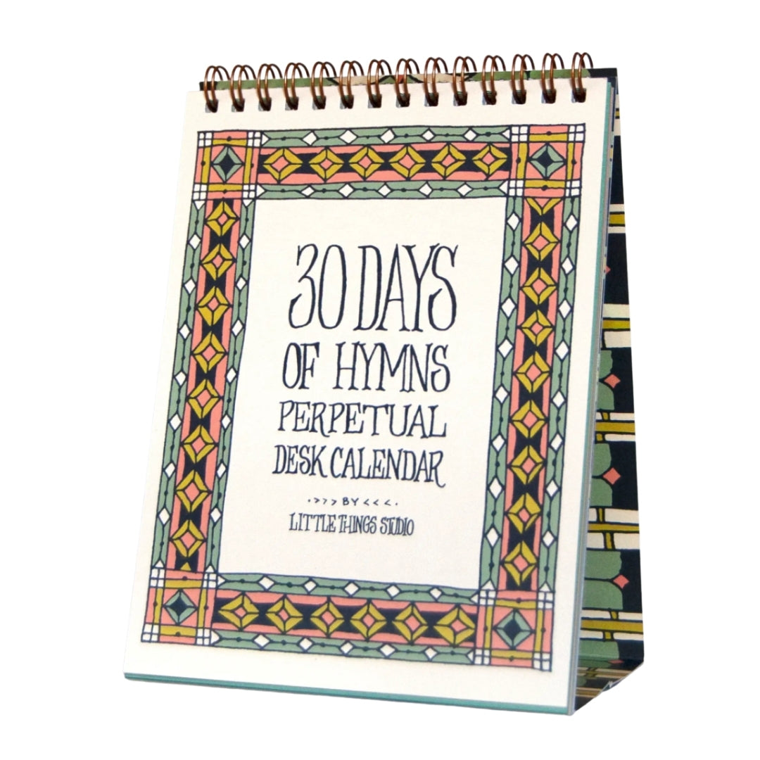 30 Days of Hymns Perpetual Desk Calendar.