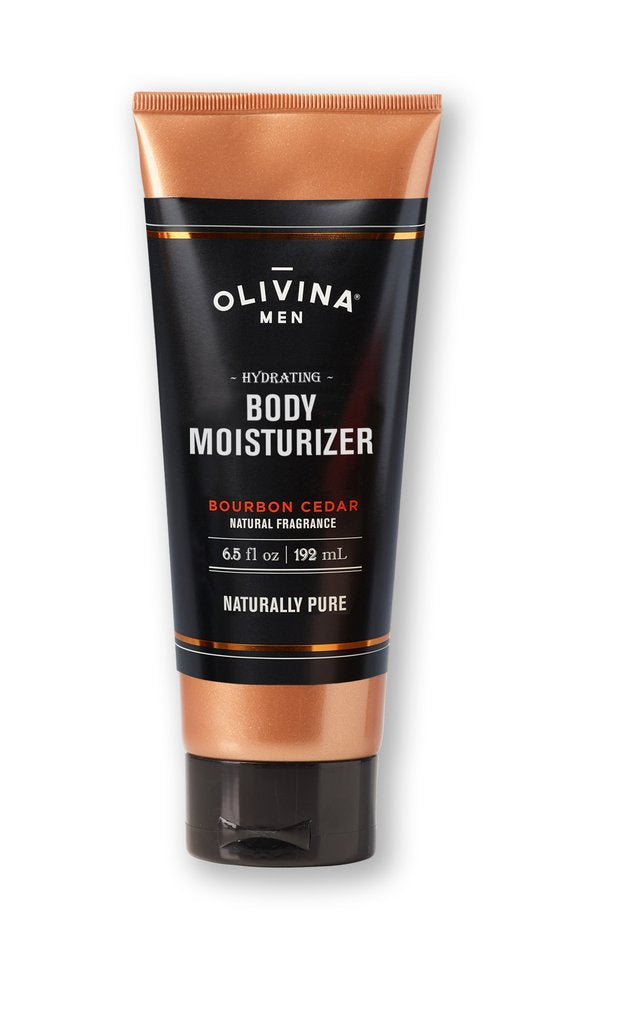 6.5 oz tube of Bourbon Cedar Body Moisturizer