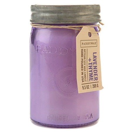 Lavender and Thyme Relish Jar Candle
