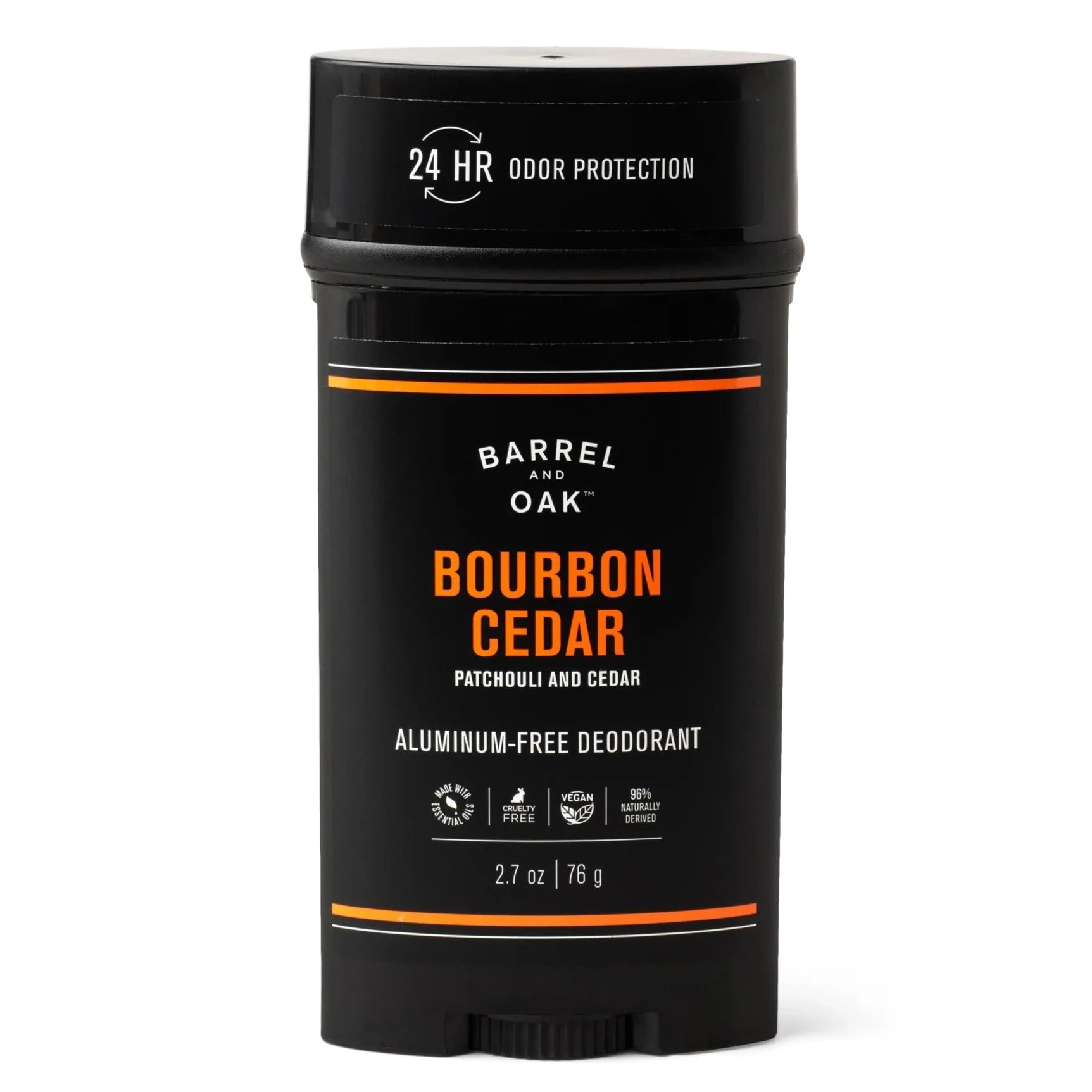 Bourbon Cedar Aluminum-Free Deodorant
