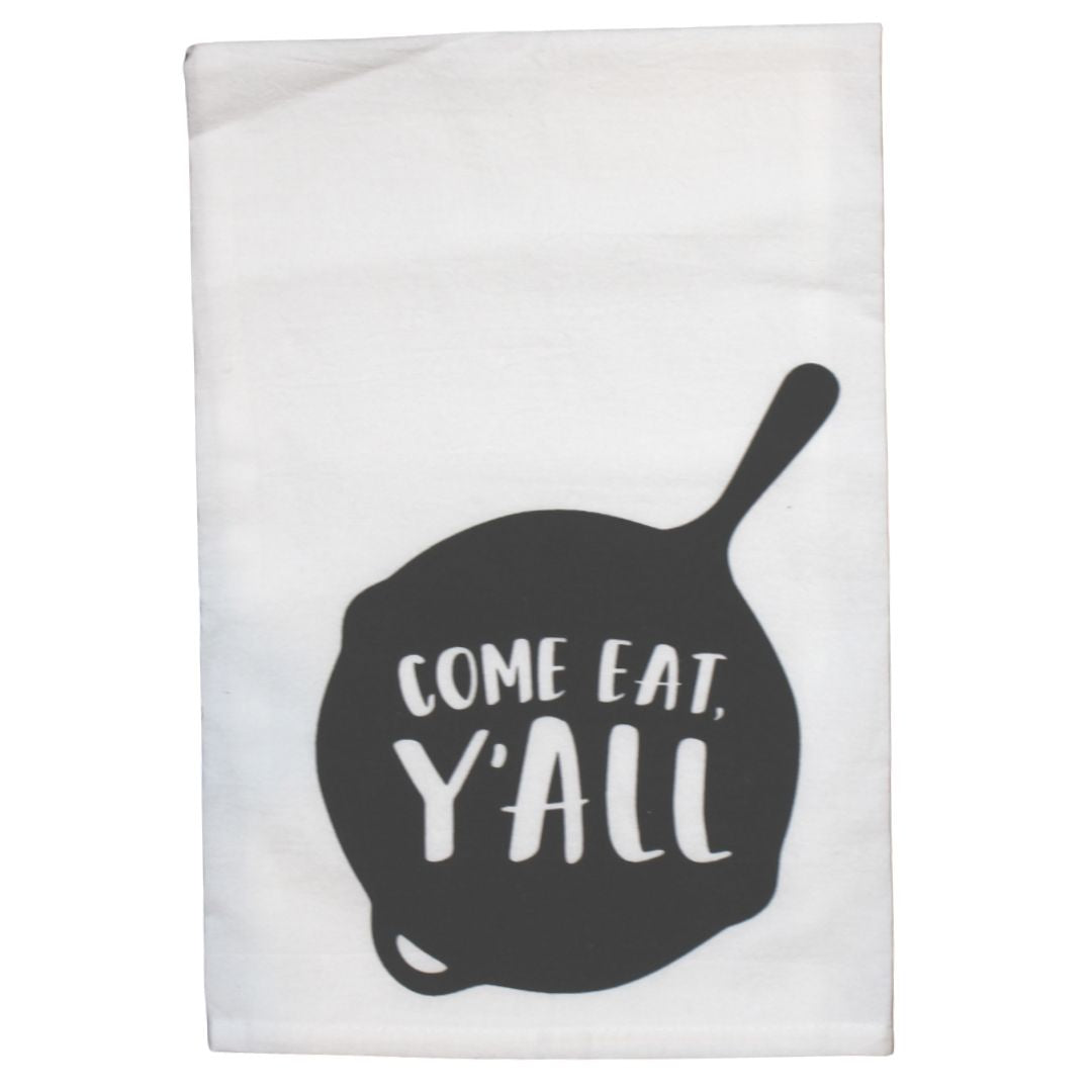 Come Eat Y'all Kitchen Towel