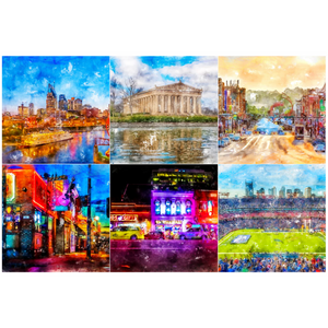Nashville Photo Art Prints by GOAT House of Creative