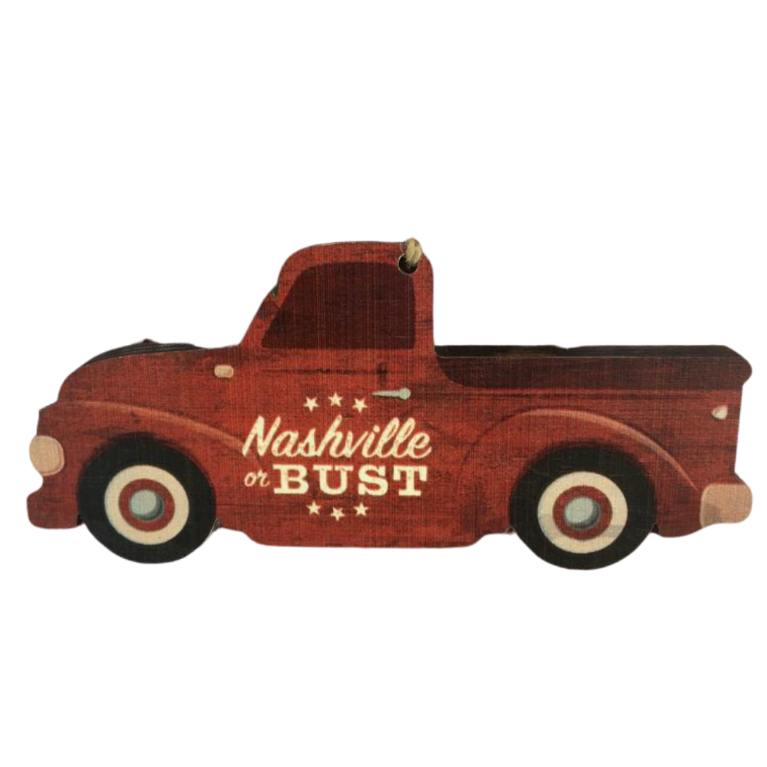 Nashville or Bust Ornament