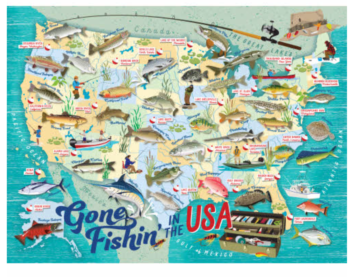 Gone Fishin' Puzzle