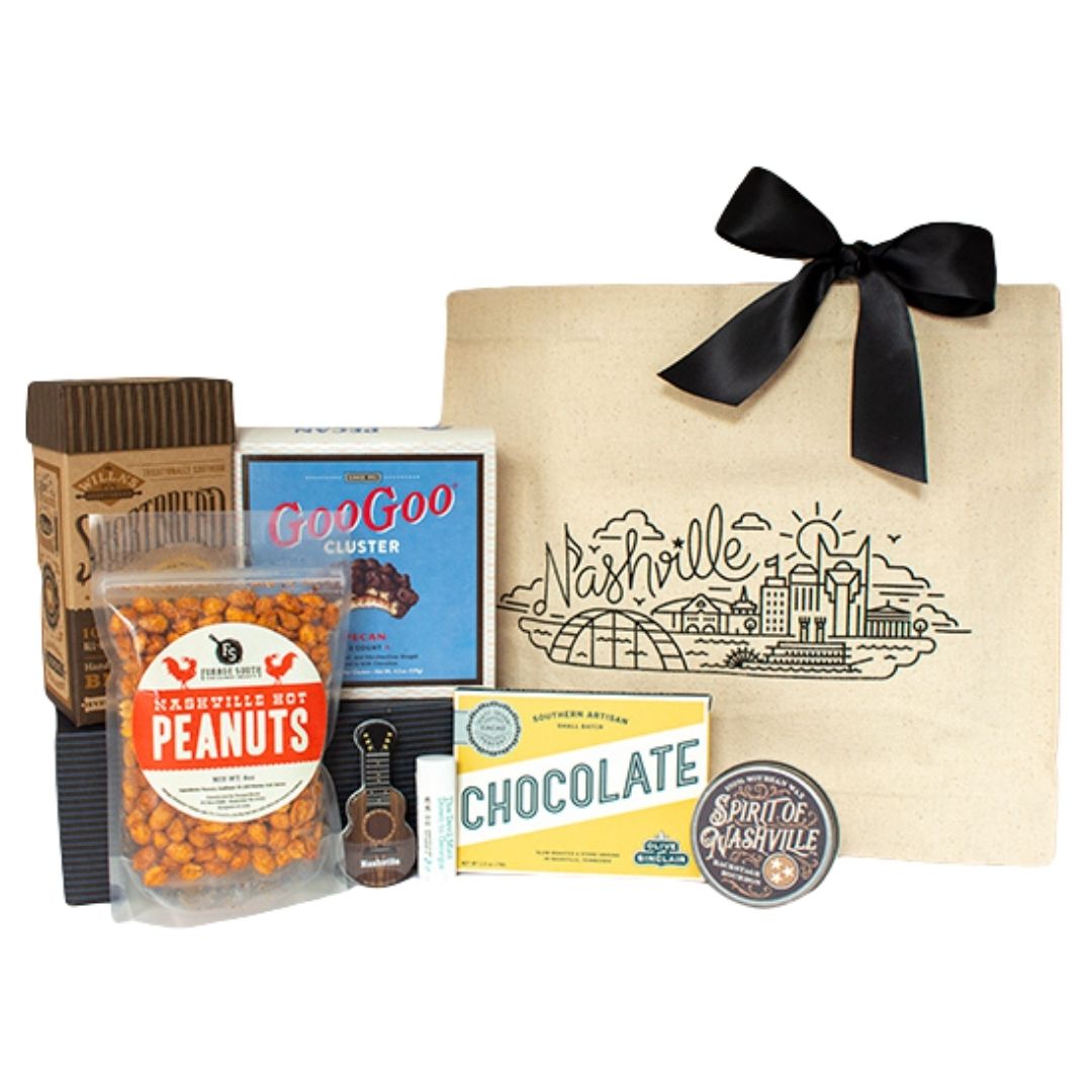 Nashville Skyline Tote Gift Set