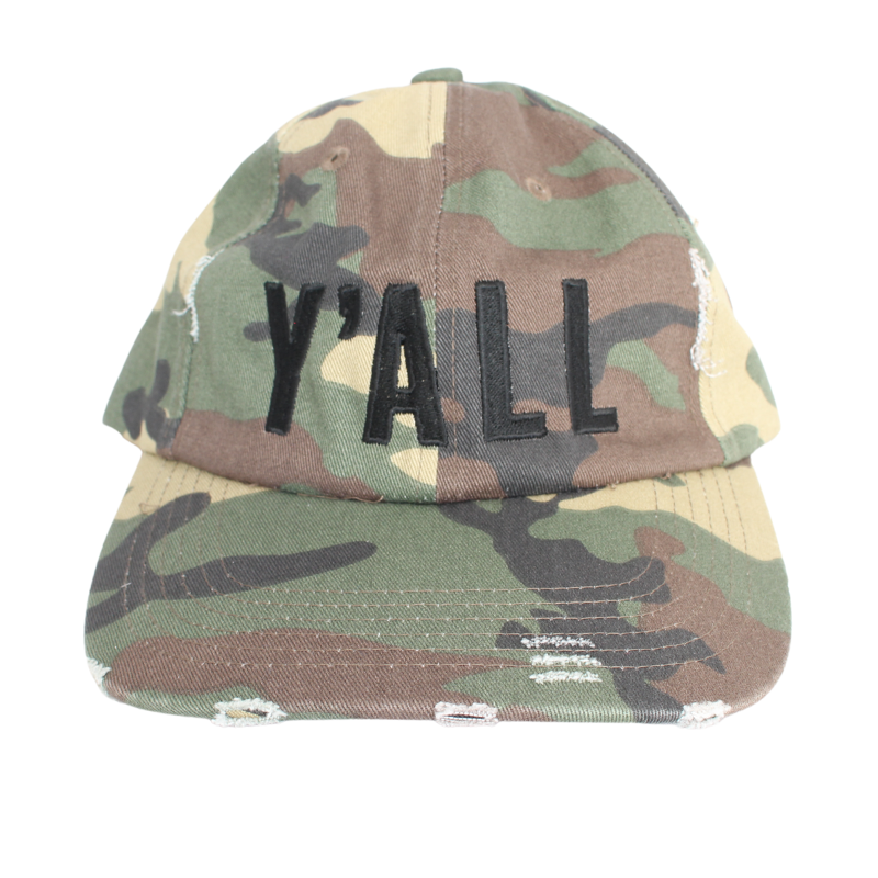Y'all Camo Hat