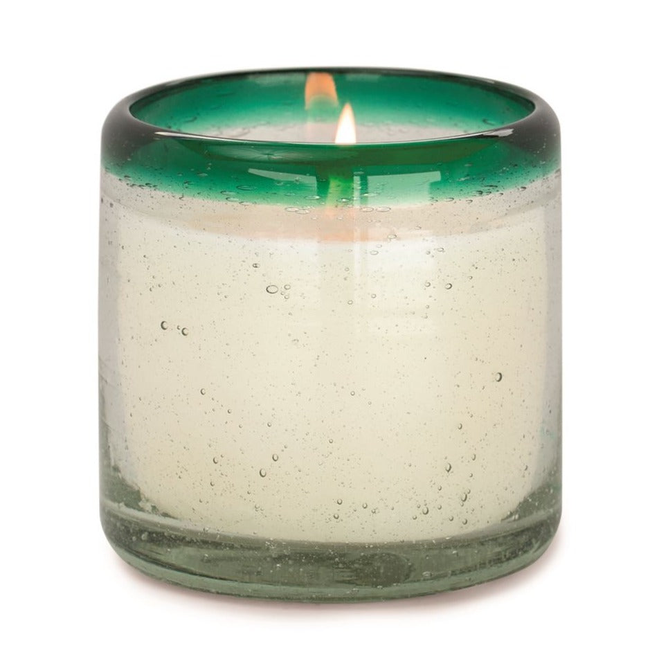 Cactus Flower and Bamboo Candle