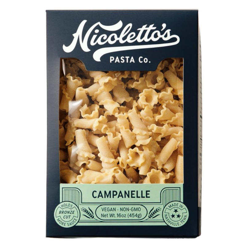 16 oz campanelle pasta bronze cut vegan 