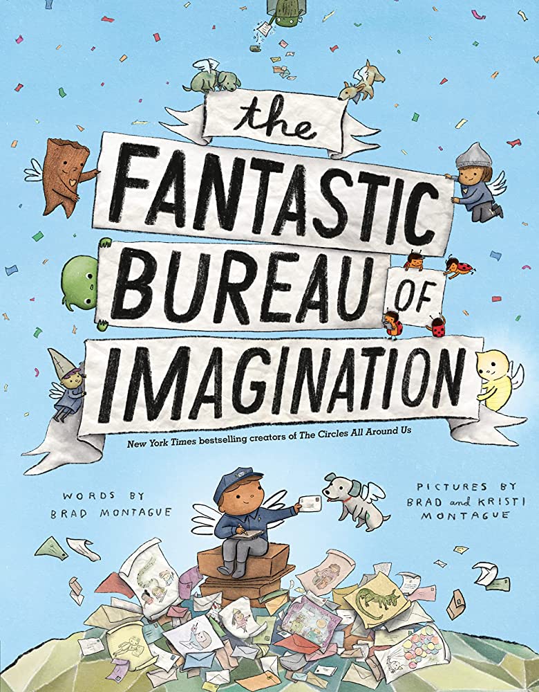 Discover the hidden world of creativity with The Fantastic Bureau of Imagination Book by New York Times bestselling author, Brad Montague. Take a top-secret, behind-the-scenes tour of the official agency that keeps the world's imagination flowing. Join special agent Sparky as he delivers all the mail to various departments, like the Office of the Unexplainable and the Department of Dreams. But when disaster strikes and the Cave of Untold Stories overflows, Sparky must recruit new agents to share their big i