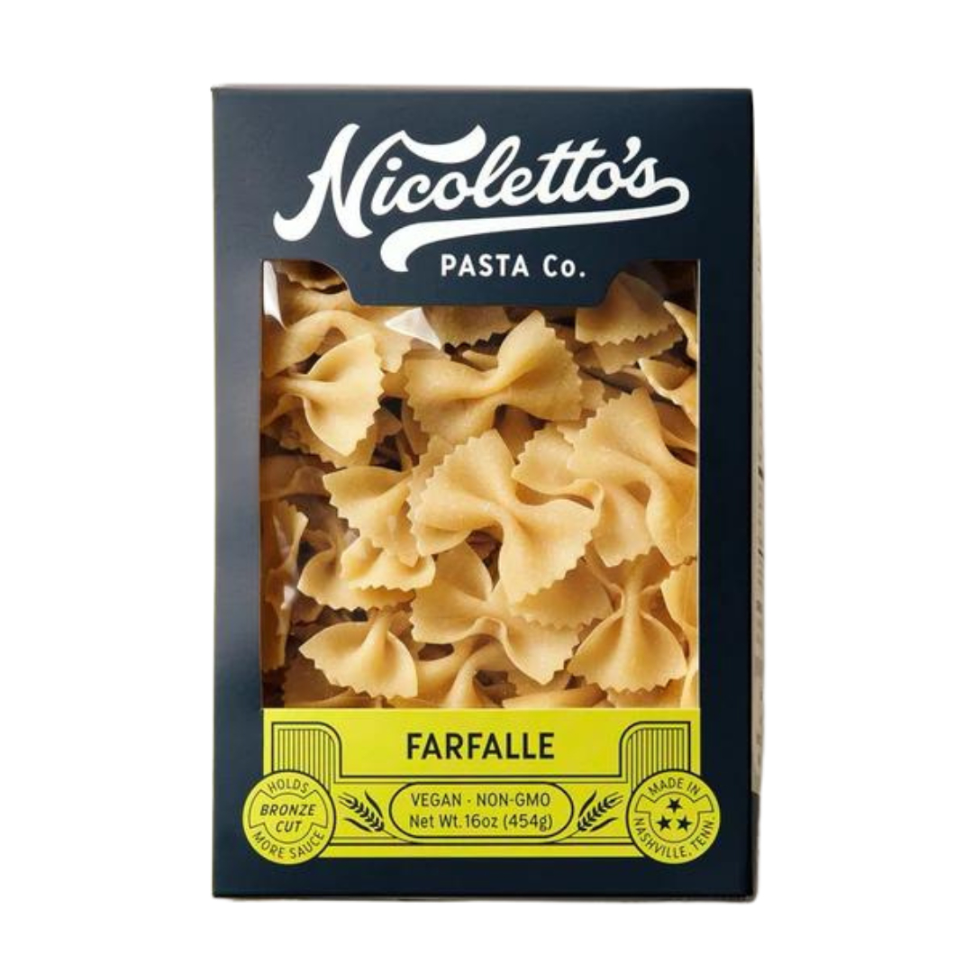 16 oz farfalle pasta bronze cut vegan