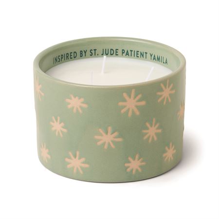 St. Jude candle from Paddywax for a good cause. Scents of refreshing mist and mint. Hand-poured in the USA.