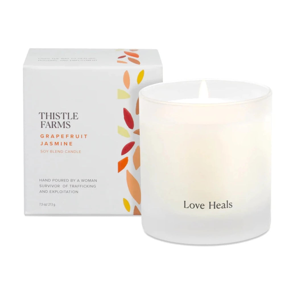 Grapefruit Jasmine Thistle Farms Candle