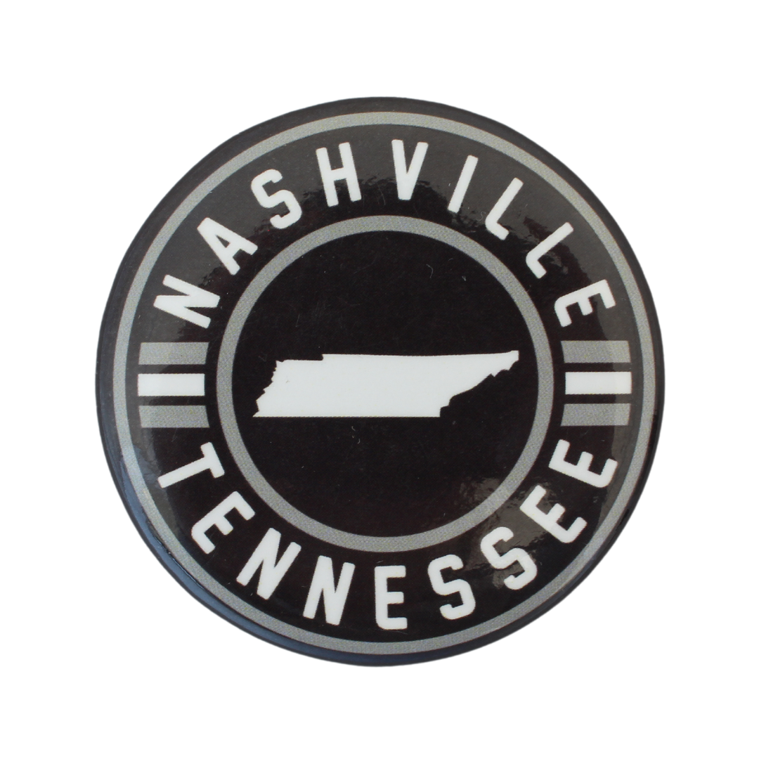 Nashville Tennessee Circle Magnet