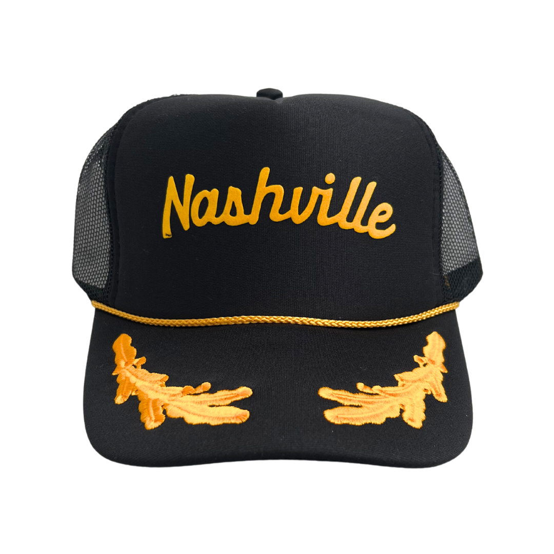Nautical Nashville Retro Foam Trucker Hat