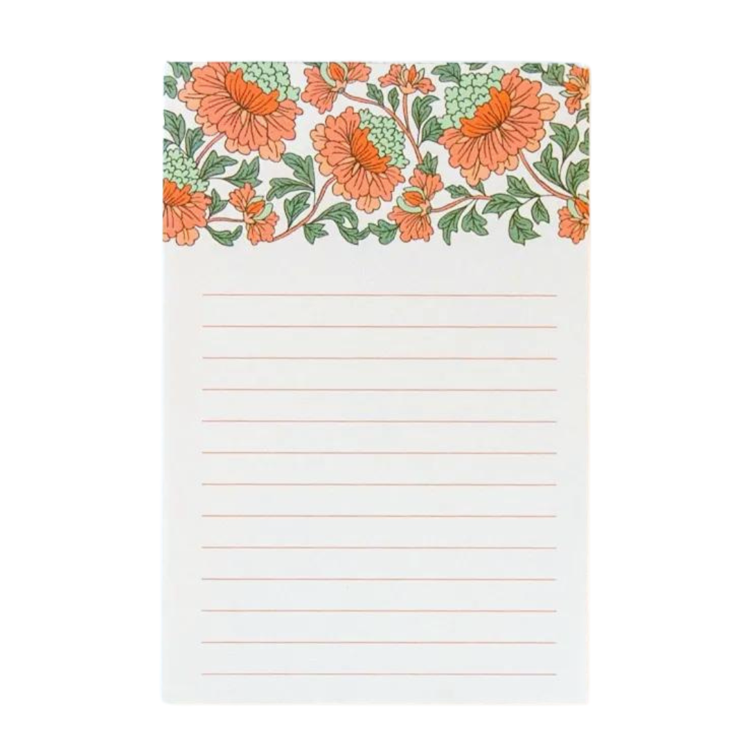 Floral Notepad Pink