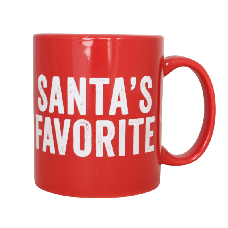 Shaped Mug - Santa Pink